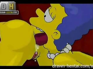 Simpsons porno - sexo a três